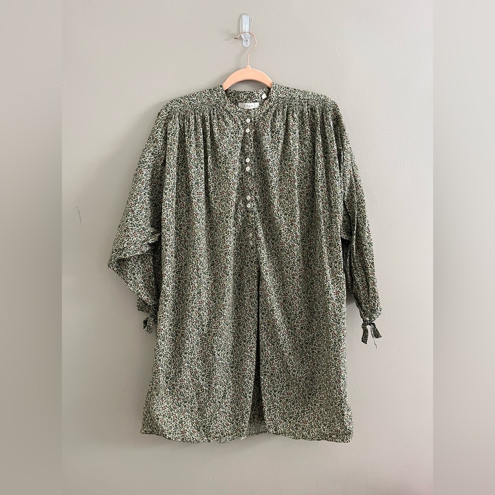 DOEN Opal Dress Janine Floral (no belt) in Size M - Liberty Fabric